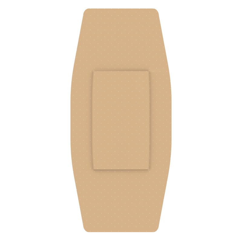 Sheer Plastic Adhesive Bandages - Sterile 3634