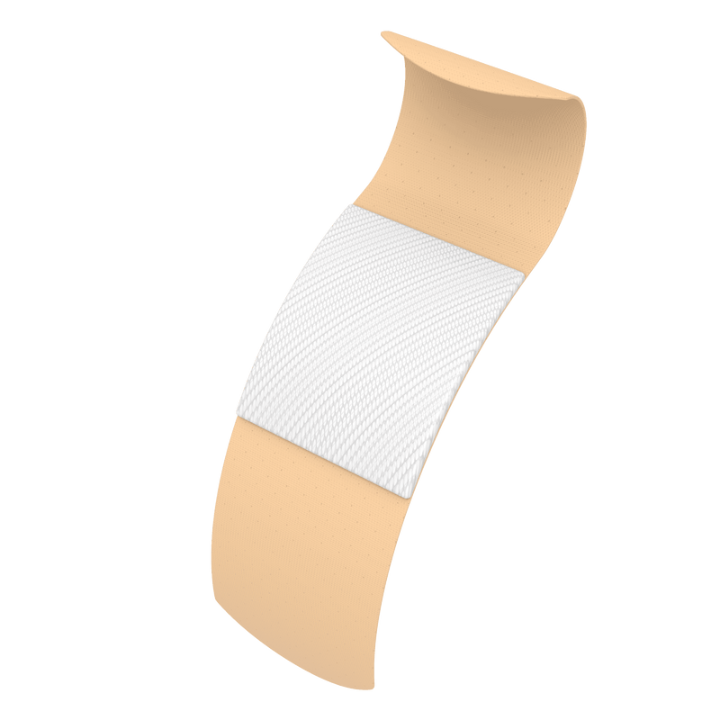 Sheer Plastic Adhesive Bandages - Sterile 3601