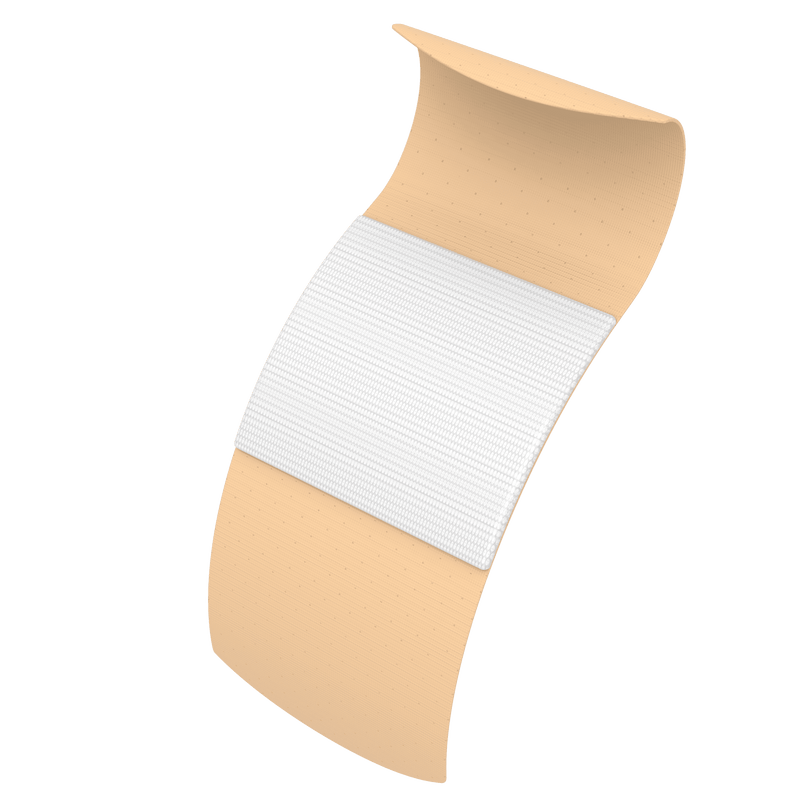 Sheer Plastic Adhesive Bandages - Sterile 3601