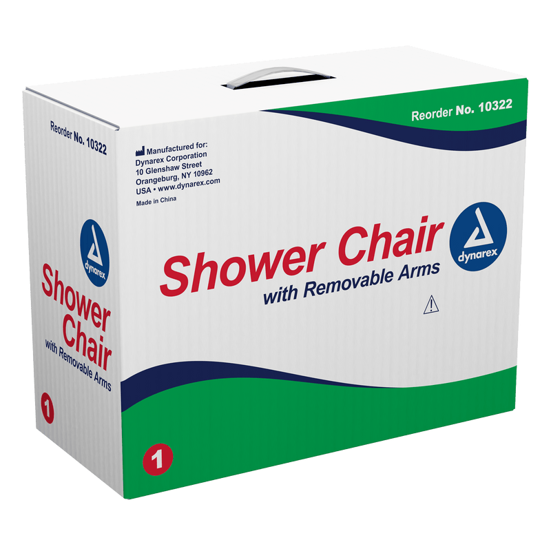 Shower Chair With Removable Back And Arms 10322