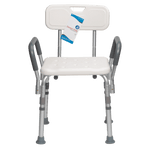 Shower Chair With Removable Back And Arms 10322