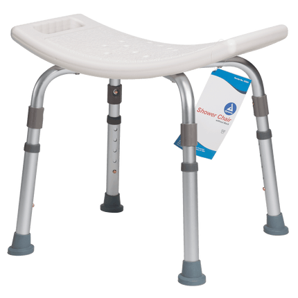 Shower Chair Without Back | 10323-4 | | Bathroom Safety, Shower Chairs | Dynarex | SurgiMac