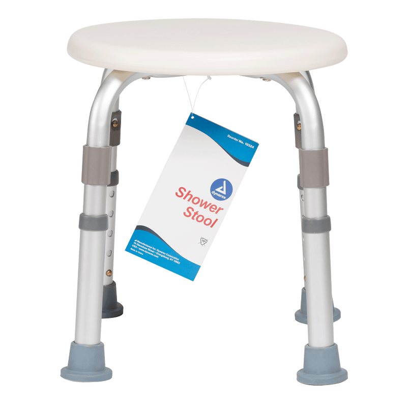 Dynarex Shower Stool - Safe and Convenient Showering for Everyone 10324