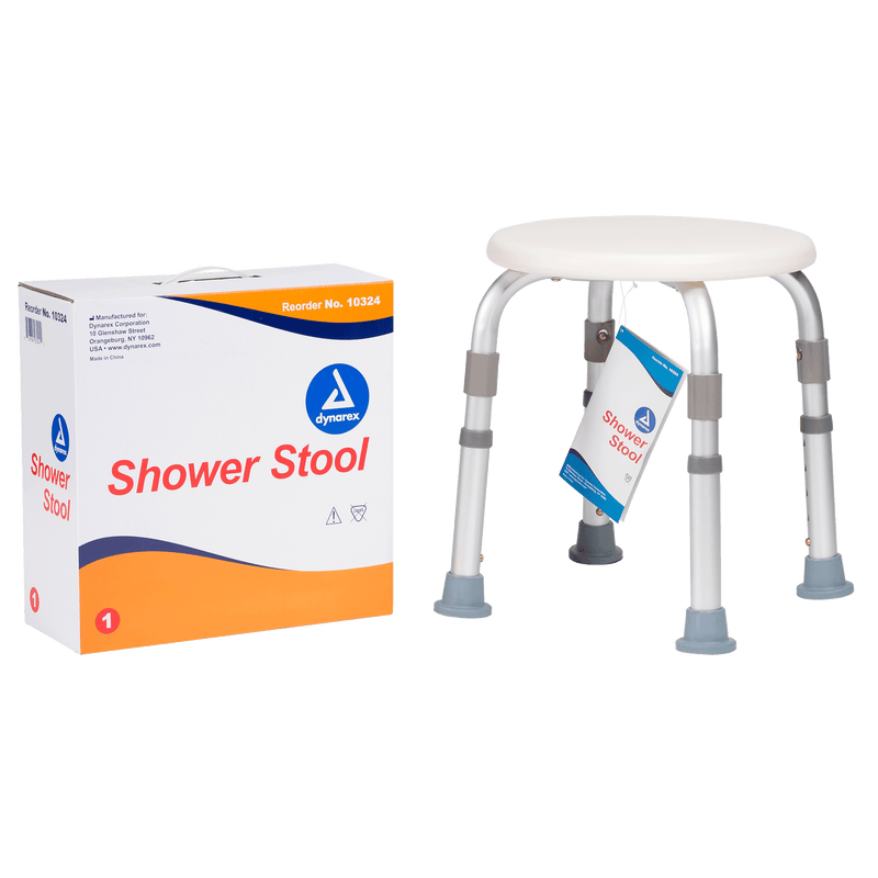 Dynarex Shower Stool - Safe and Convenient Showering for Everyone 10324