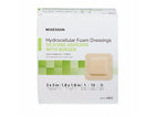 Silicone Foam Dressing 3 X 3 Inch Square Silicone Adhesive with Border Sterile