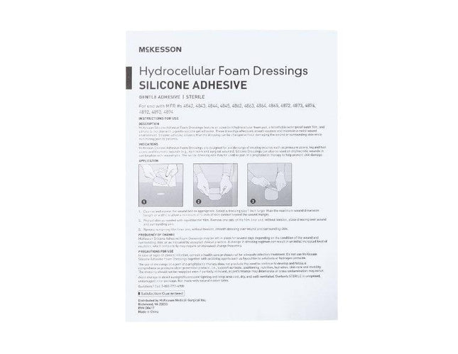 Silicone Foam Dressing Sacral Silicone Adhesive with Border Sterile