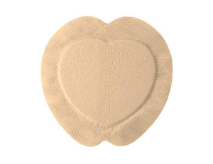 Silicone Foam Dressing Sacral Silicone Adhesive with Border Sterile 48450