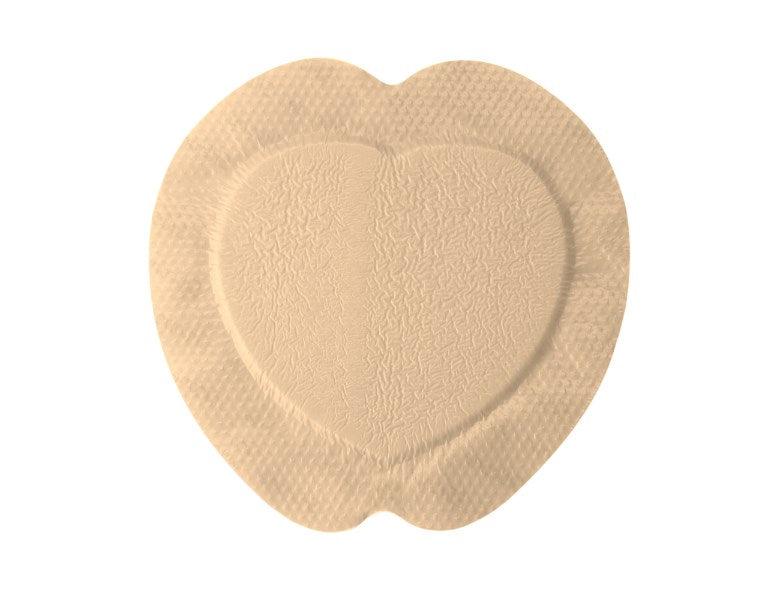 Silicone Foam Dressing Sacral Silicone Adhesive with Border Sterile 48450