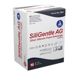 SiliGentle AG Silver Silicone Foam Dressing 3080