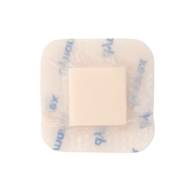 Dynarex | SiliGentle AG Silver Silicone Foam Dressing | 3084-0