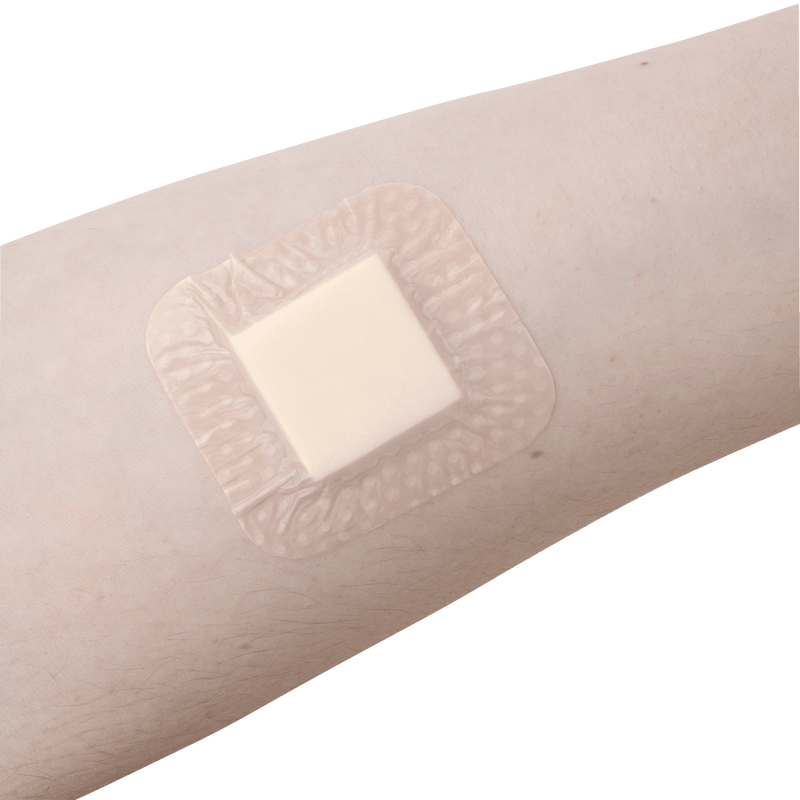 SiliGentle AG Silver Silicone Foam Dressing 3080