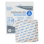 SiliGentle AG Silver Silicone Foam Dressing 3086