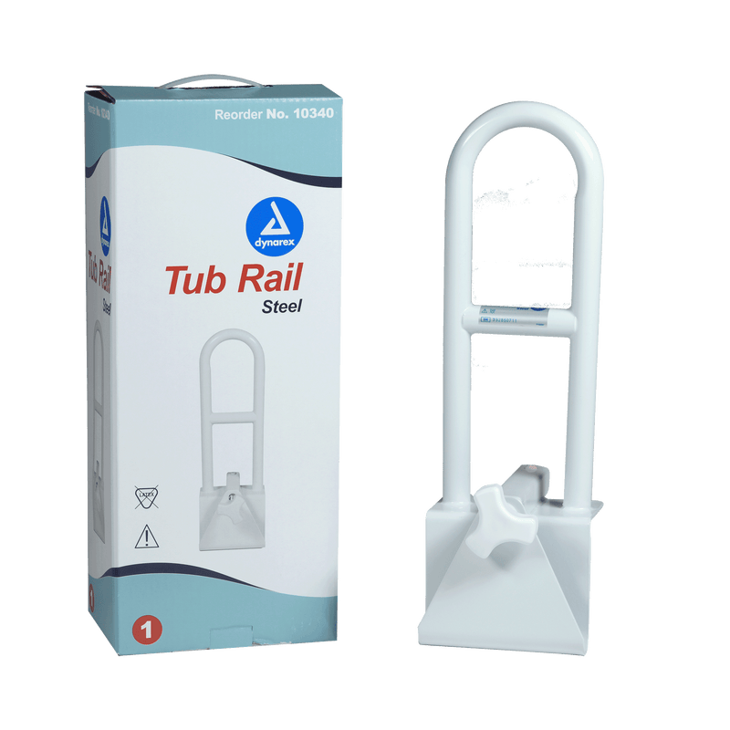 Steel Clamp-On Tub Rail 10340