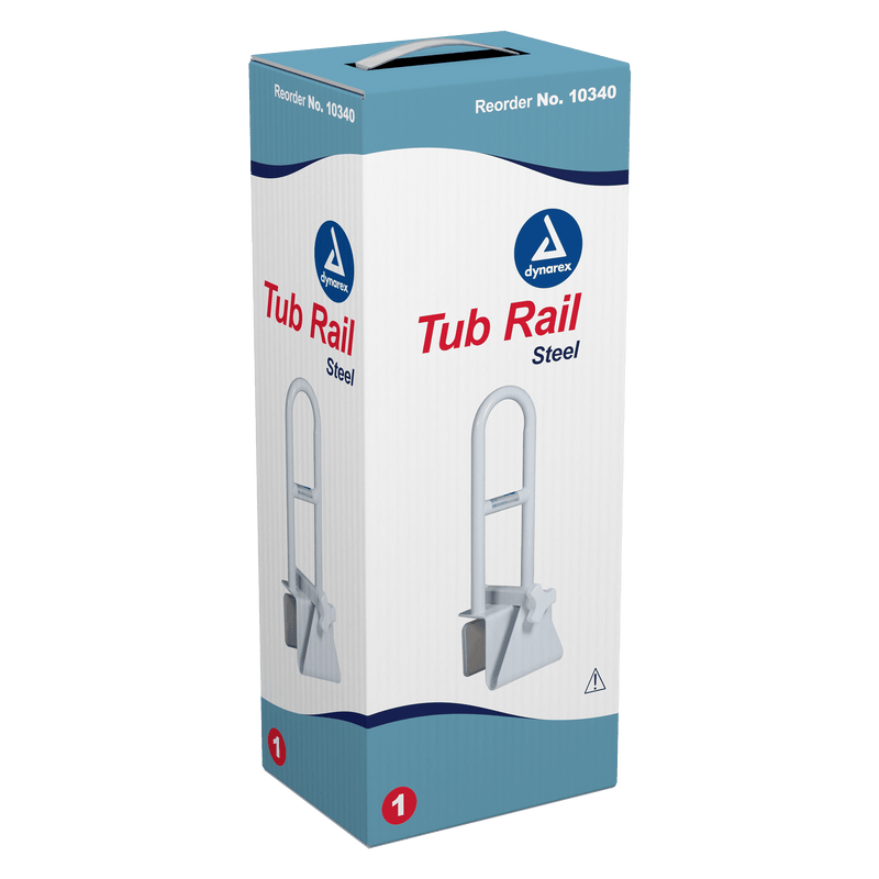 Steel Clamp-On Tub Rail 10340