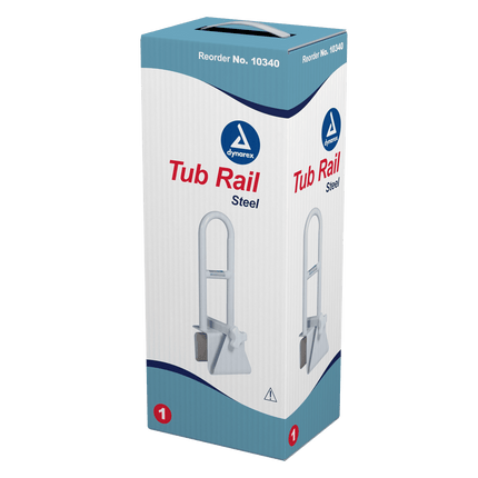 Steel Clamp-On Tub Rail | Dynarex | SurgiMac