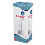 Steel Clamp-On Tub Rail 10340