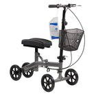 Dynarex | Dynarex Steerable Knee Walker With Basket - Compact | 10215