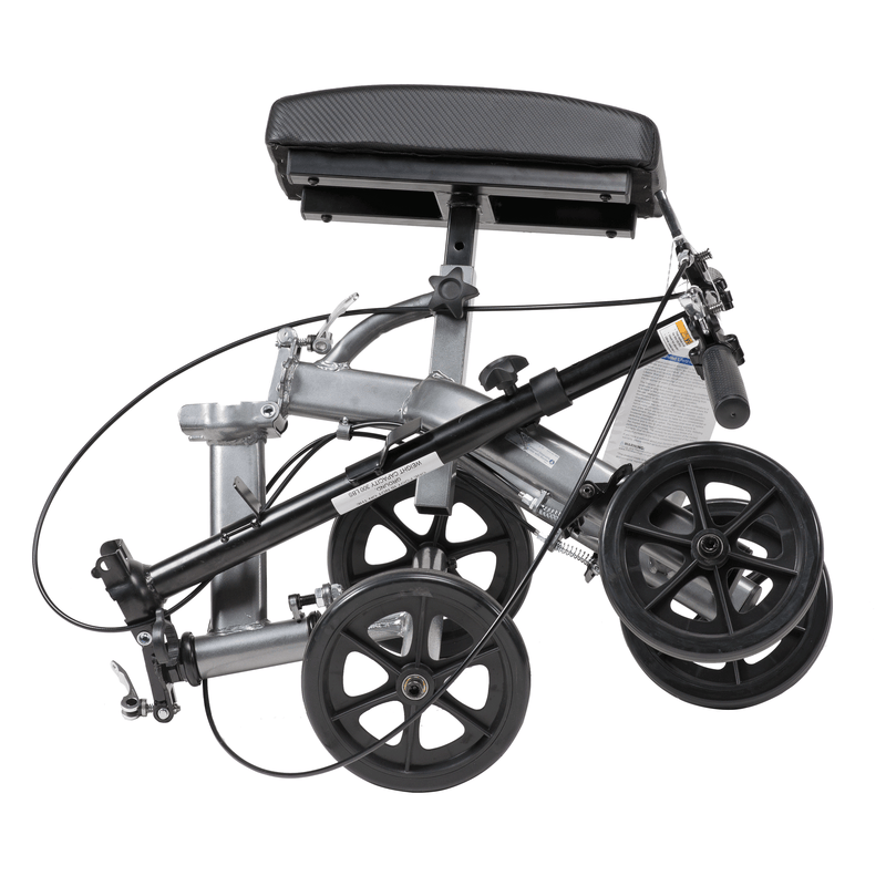 Dynarex Steerable Knee Walker With Basket - Compact 10215