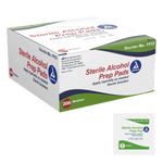 Dynarex Sterile Alcohol Prep Pads: Pre-moistened with 70% Isopropyl Alcohol 1113-1