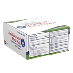 Dynarex Sterile Alcohol Prep Pads: Pre-moistened with 70% Isopropyl Alcohol 1113-1