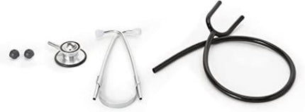 Stethoscope, Double-Sided Chestpiece, Adjustable Binaurals, Black