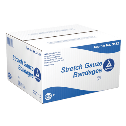 Stretch Gauze Bandages - Individually Wrapped