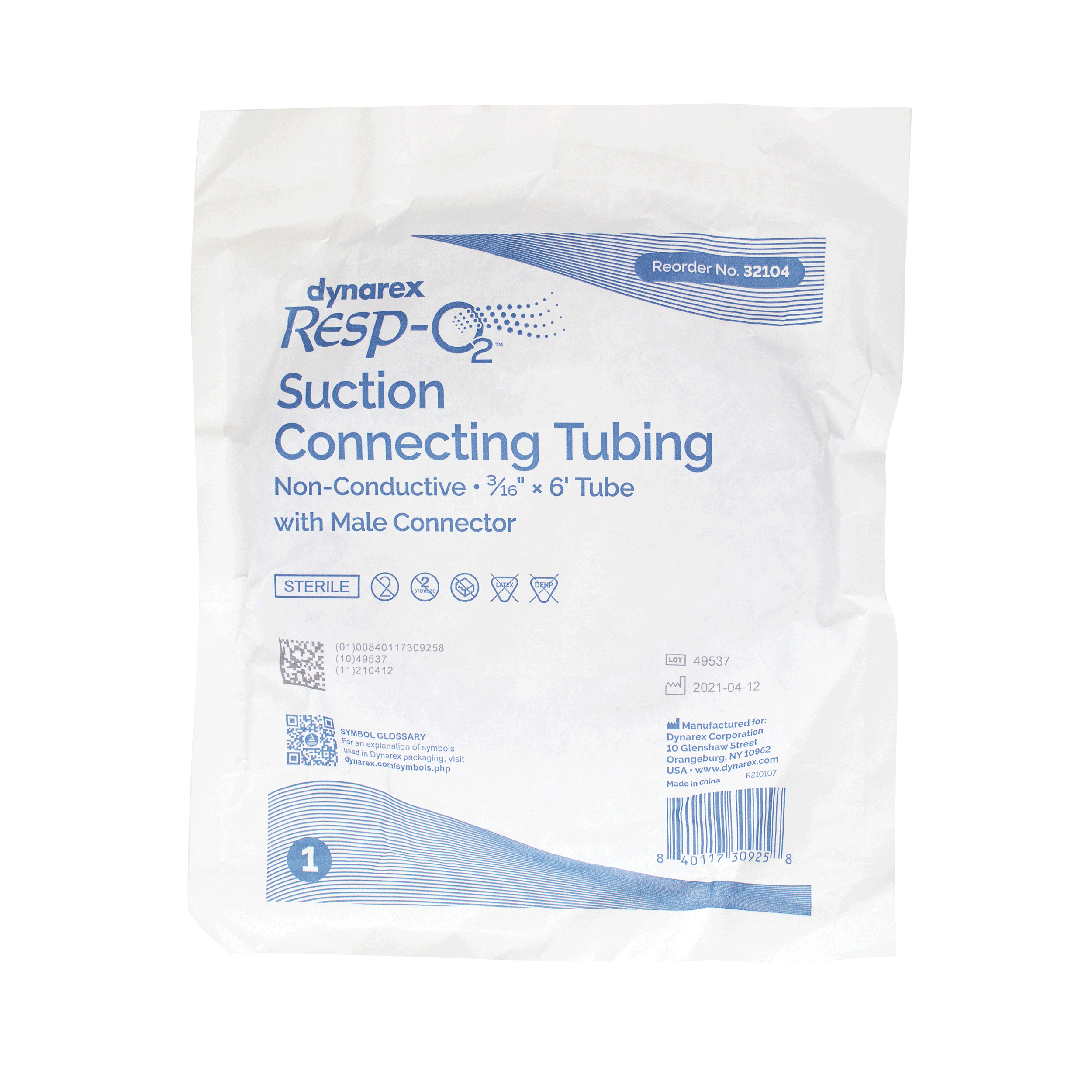 Dynarex | Suction Connecting Tubing | 32103 – SurgiMac Dental Supply