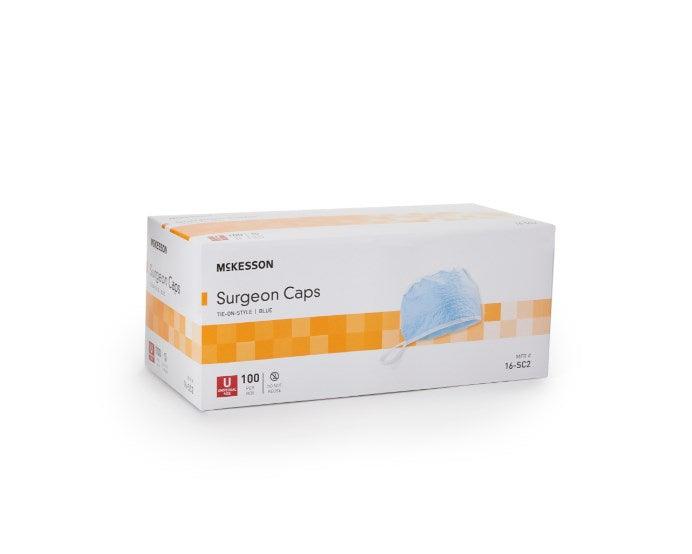 Surgeon Cap Fits Most Blue Tie Closure 16-SC3