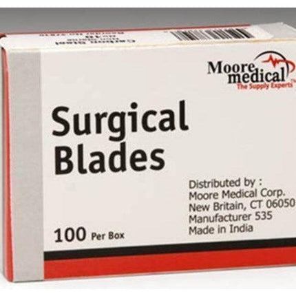 Surgical Blade Stainless Steel NonSterile Disposable Individually Wrapped | McKesson | SurgiMac