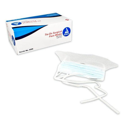 Surgical Face Masks | 2205 | | Infection Control, Masks with ties, Protective Masks | Dynarex | SurgiMac