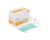 Surgical Mask  Anti-fog Pleated Tie Closure One Size Fits Most  NonSterile ASTM Level 1 Adult