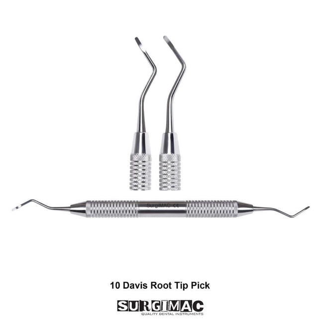 SurgiMac | SurgiMac #10 Davis Root Tip Pick, Stainless Steel, Air Series, 1/Pk | 19-2411