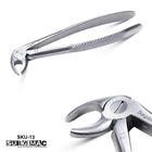 SurgiMac #13 Extracting Forceps, Stainless Steel, Air Series, 1/Pk 14-1878