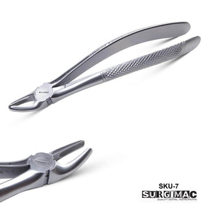 SurgiMac #7 Extracting Forceps, Stainless Steel, Air Series, 1/Pk 14-1808