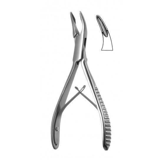 SurgiMac Blumenthal Sharp Edged Bone Rongeur with Scoop Shaped Tip, Stainless Steel, Pro Series, 1/Pk 29-3402