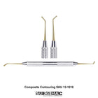 SurgiMac | SurgiMac Composite Contouring Instrument, Gold Tips, Stainless Steel, Air Series, 1/Pk | 13-1018