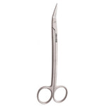 Dean Scissors 6.75" with Curved Tips, Tungsten Carbidel, Air Series, 1/Pk 16-2603