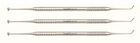 SurgiMac #27/29 Ball-Football Double-Ended Dental Burnisher, Hollow Handle, Stainless Steel, 1/Pk 11-685-3