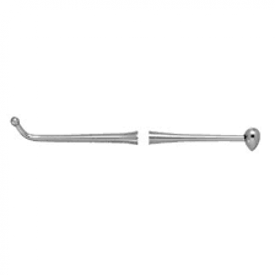 SurgiMac #27/29 Ball-Football Double-Ended Dental Burnisher, Hollow Handle, Stainless Steel, 1/Pk 11-685