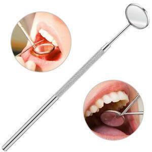 Dental Mirror #5 with Handle 6.5", Dentist Tool for Teeth Cleaning Inspection by SurgiMac 10-107-1