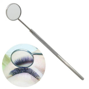 Dental Mirror #5 with Handle 6.5", Dentist Tool for Teeth Cleaning Inspection by SurgiMac 10-107-1