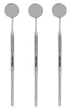Dental Mirror #5 with Handle 6.5", Dentist Tool for Teeth Cleaning Inspection by SurgiMac 10-107-3