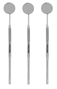 Dental Mirror #5 with Handle 6.5