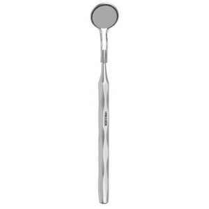 SurgiMac #5 Front Surface Mirror, Simple Stem, Ergonomic Handle, Double-Sided, Stainless Steel, Pro Series, 1/Pk | SurgiMac Dental Supply