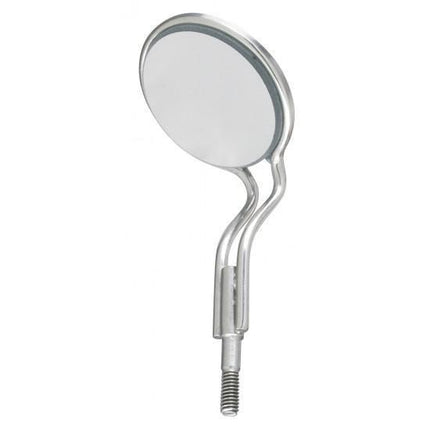Dental Mirror handle with double sided mirrors - Ergonomic Hollow Handle (Pack of 8) by SurgiMac