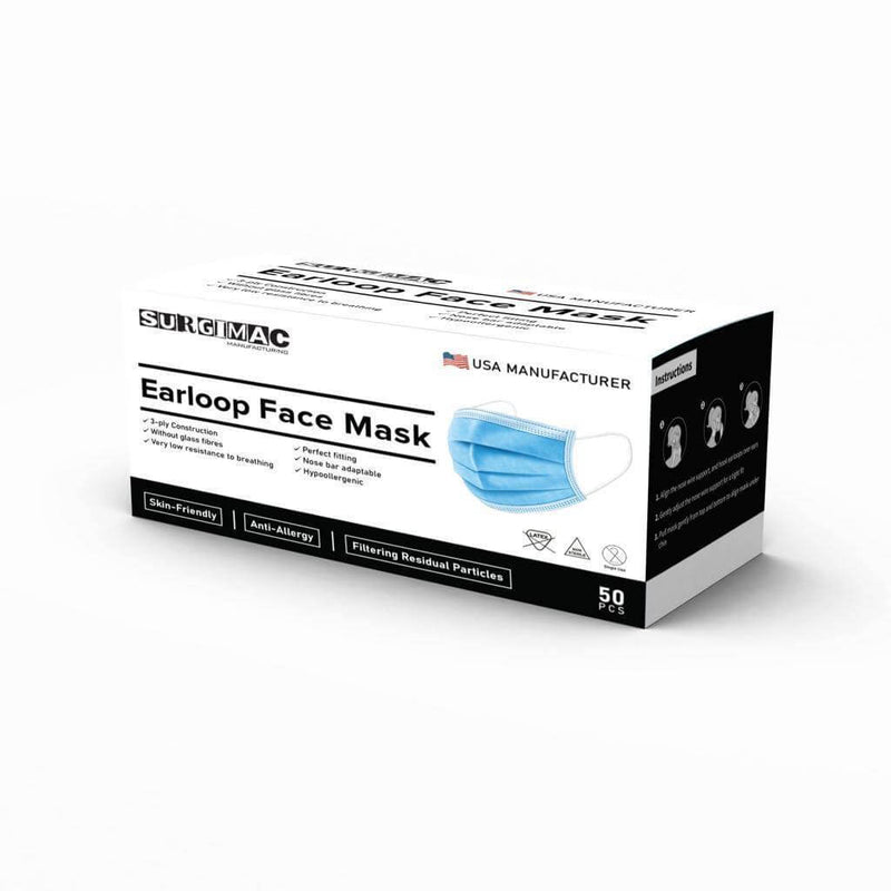 Particulate Earloop Face Mask level 1 MAC-6501
