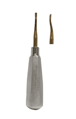 SurgiMac #77R Surgical Elevator, Single-Ended, Gold, Stainless Steel, Air Series, 1/Pk | SurgiMac Dental Supply
