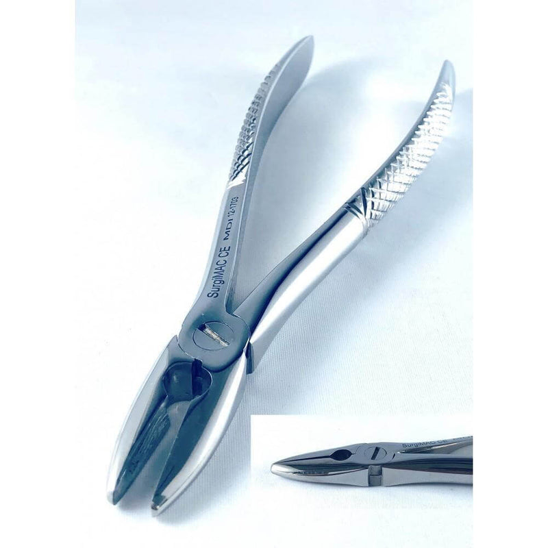 Extracting forceps # MD1 Universal Extracting Forceps for Upper, Central, Lateral Cuspid by SurgiMac 12-1703