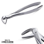 SurgiMac | Forceps #74 Upper Molar Apical Retention Forceps, with Thin, Sharp by SurgiMac | 12-1774