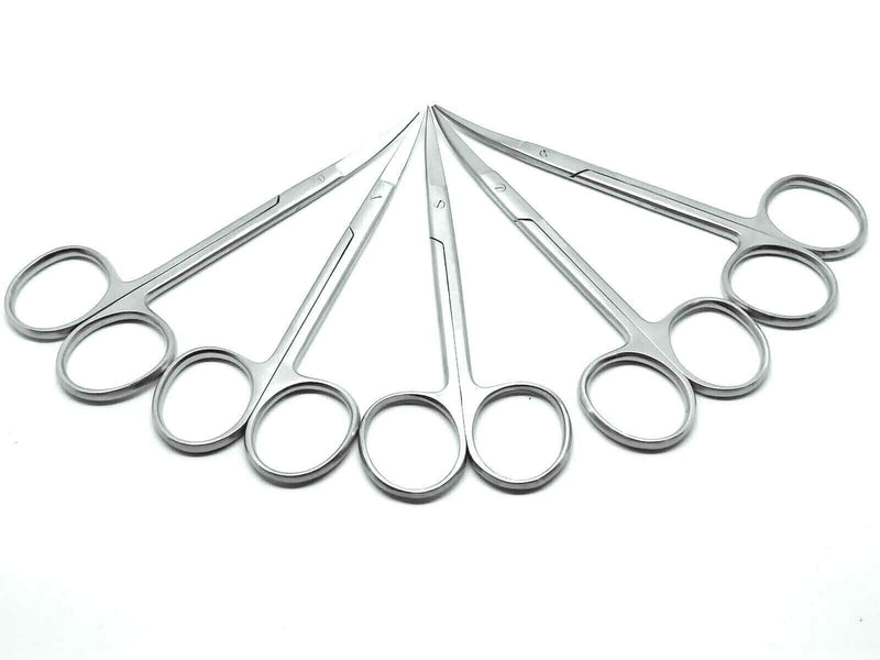 Iris Micro Dissecting Dental Lab Sharp Scissors, 4.5